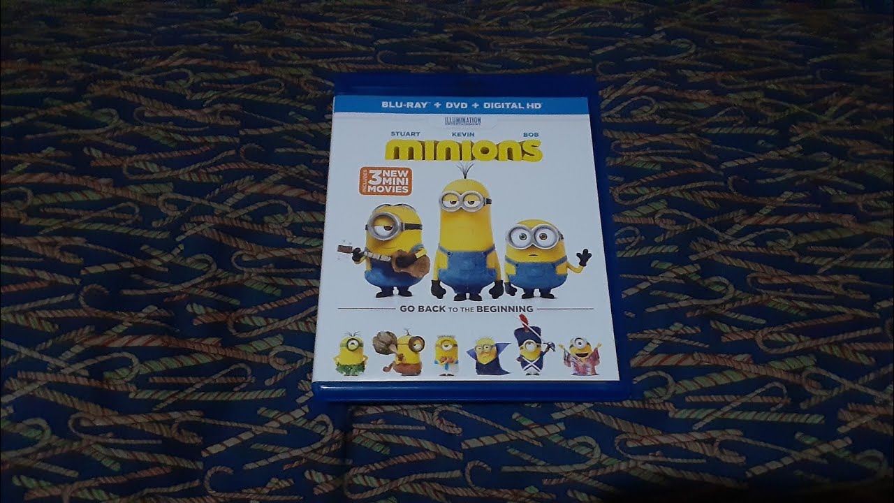 Opening To Minions 2015 DVD