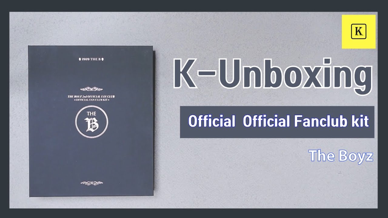 THE BOYZ 2nd Official FANCLUB kit 2020
