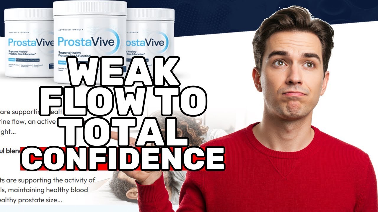 Weak Flow & No Sex Drive To Total Confidence My PROSTAVIVE MUDANÇA