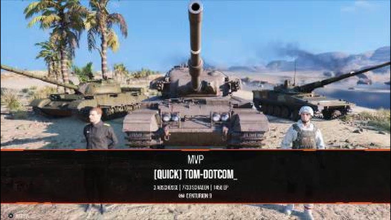 World of Tanks Modern Armor FV4015 Centurion MK.9 Ace Tanker 10 Cold War WoT Console PS5