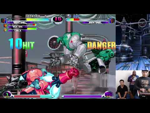 MvC2: Josh 360 - Sentinel + IM AAA High Damage Unfly Fast Fly Combos .:2.17.24:.