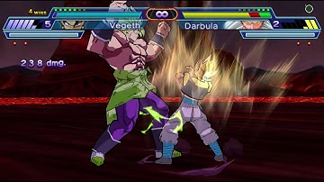 DBZ Shin Budokai 2  Broly FighterZ VS Gogeta Blu Full Port