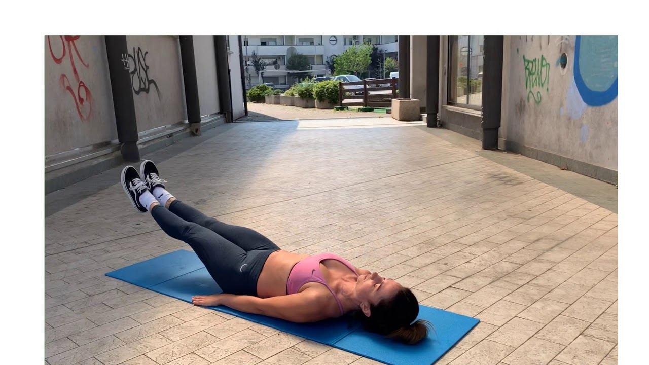 LYING LEG RAISES - YouTube