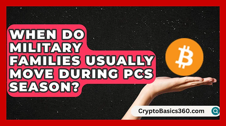 When Do Military Families Usually Move During PCS Season? | Armed Forces Insider