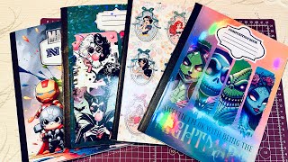 How to make Fun designs composition Notebooks Halloween Edition