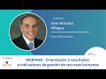 Webinar - Orientación a resultados e indicadores de gestión de recursos humanos