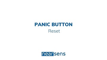 How to reset Nearsens Panic Button | Smart Security Alarm Systems in France