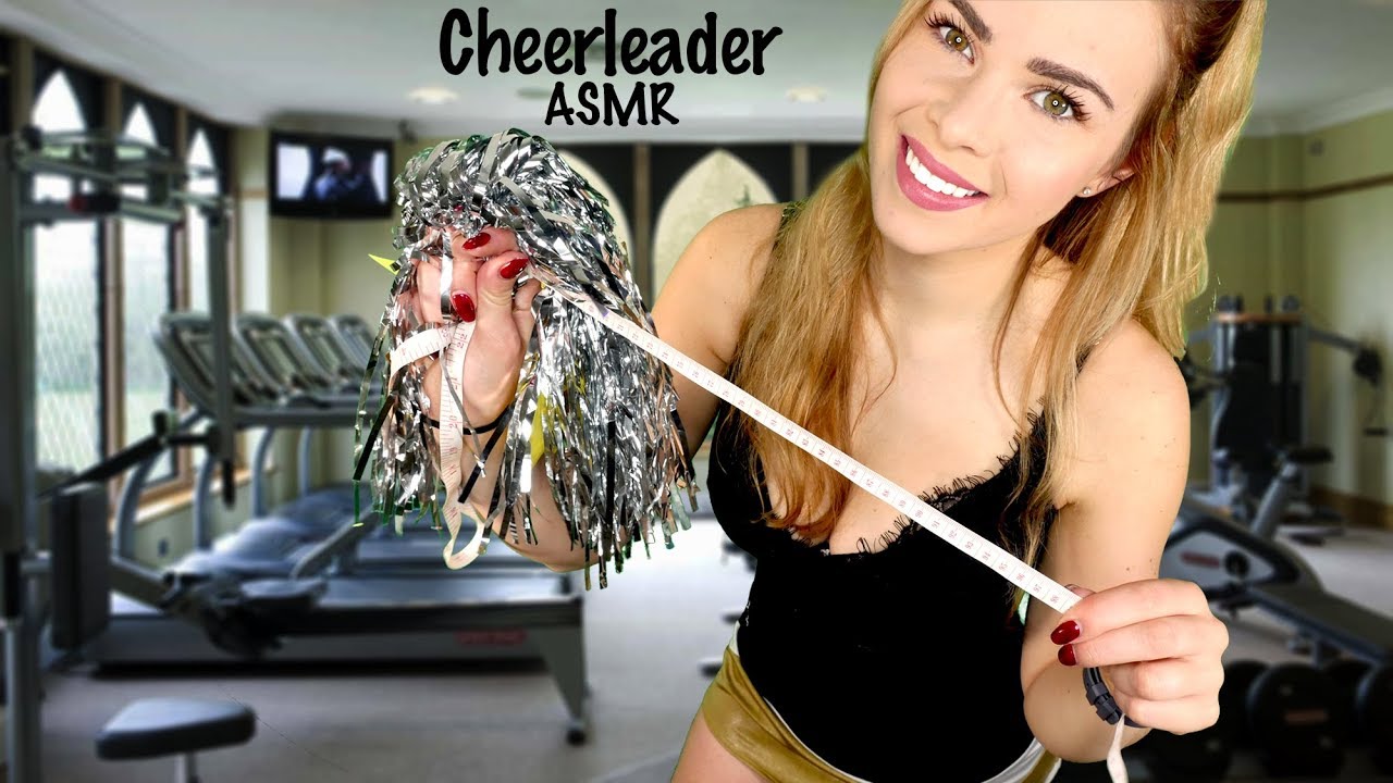ASMR CHEERLEADER HELPS YOU RELAX 🎀(Measuring You, Personal Attention