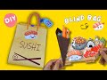 [✨️paper diy✨️] Kawaii Sushi Blind Bag Craft Unboxing | asmr