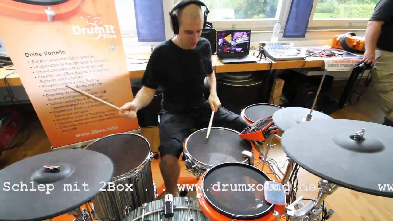 EDrum Treffen Langenfeld Daniel Schlep www.drumxound.de YouTube