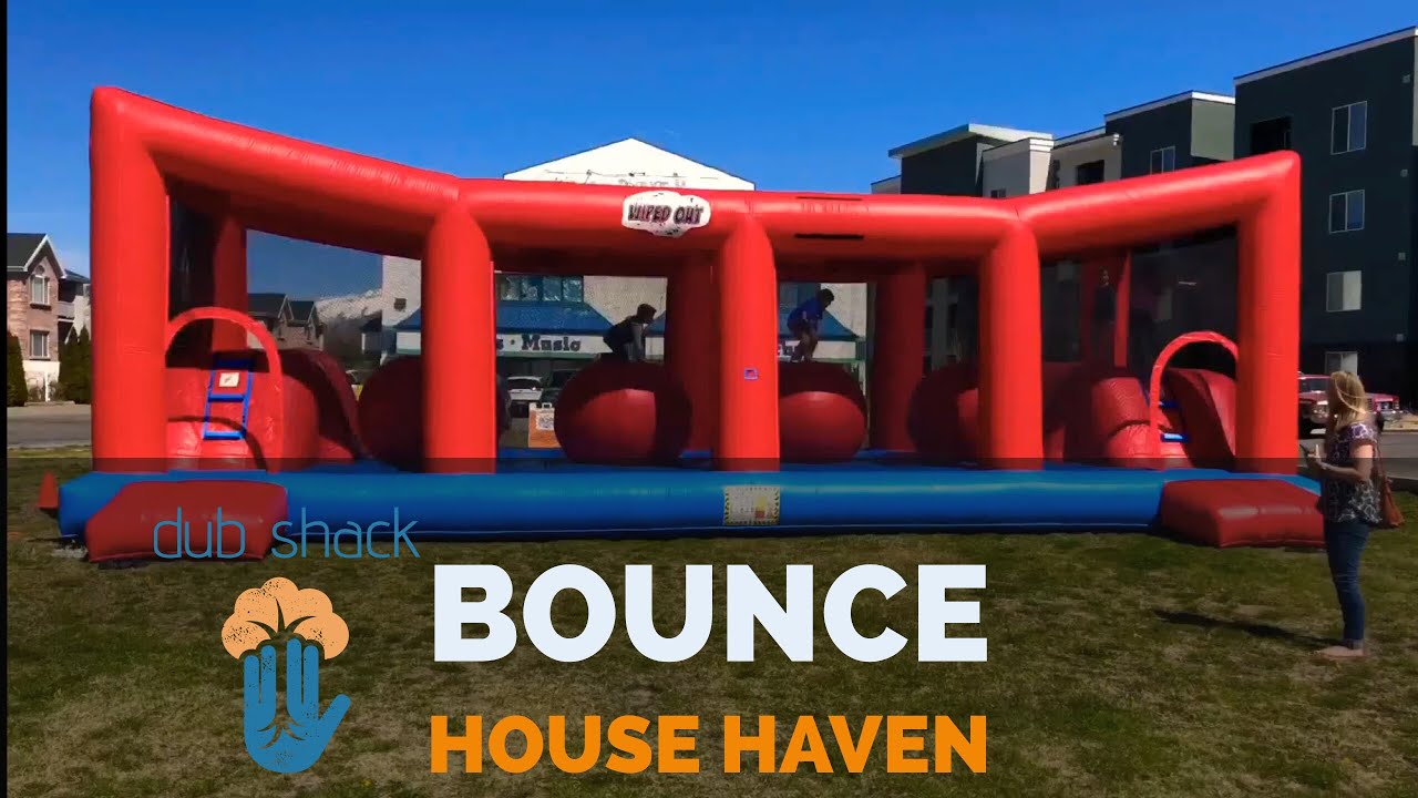 The bounce house, free food and fun all day