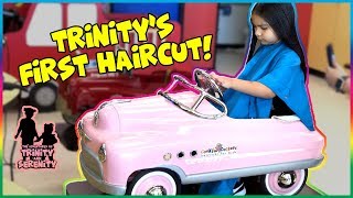 Trinity's First Haircut! Cookie Cutters Review | Trinity and Serenity