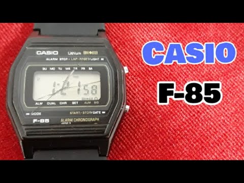 CASIO/F-85ALARM-CHRONOGRAPH