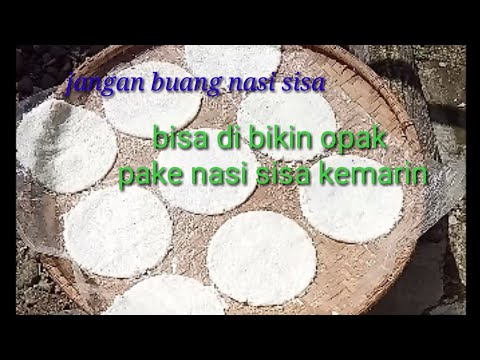 Cara Mengoreng Rengginang Agar Renyah, Gurih dan Mengembang. 