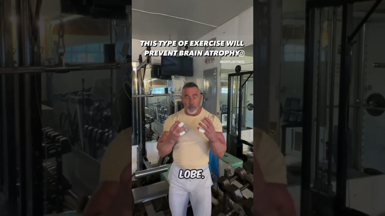 THIS TYPE OF EXERCISE WILL PREVENT BRAIN ATROPHY #muscle #lean #health #training #hiit #brain