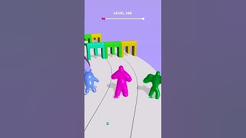 Blob Shifter 3D Level 296 , best fun game ever #games #mobilegame #gaming #funny #shorts