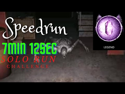 The Ghost - Survival Horror Speedrun (7min 12sec) | Sewer Solo Run Challenge Legend League