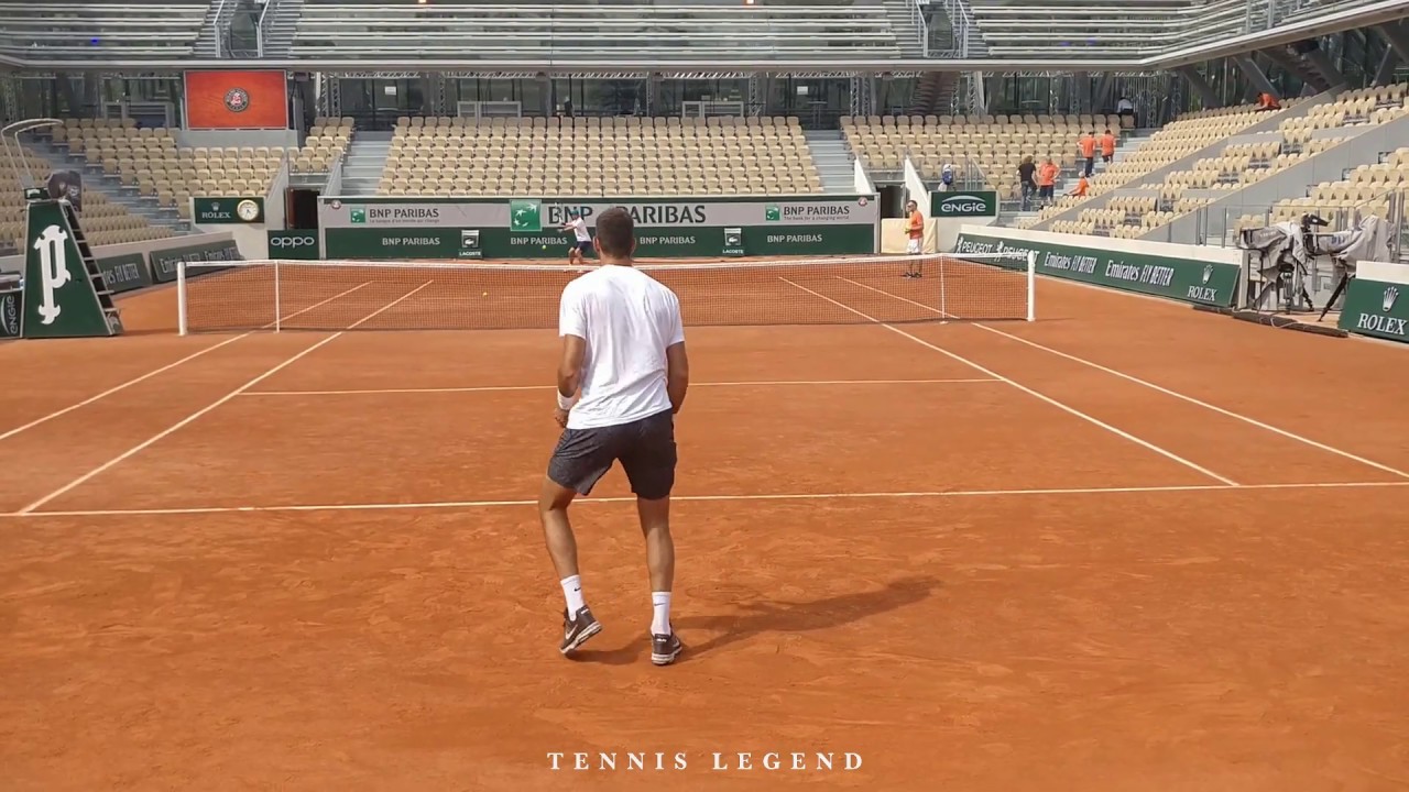 Juan Martin Del Potro - The Hammer (Practice Roland-Garros 2019)