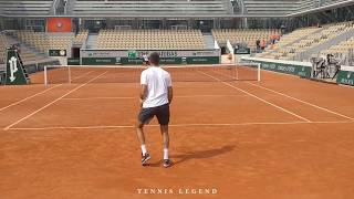 Juan Martin Del Potro - The Hammer (Practice Roland-Garros 2019)