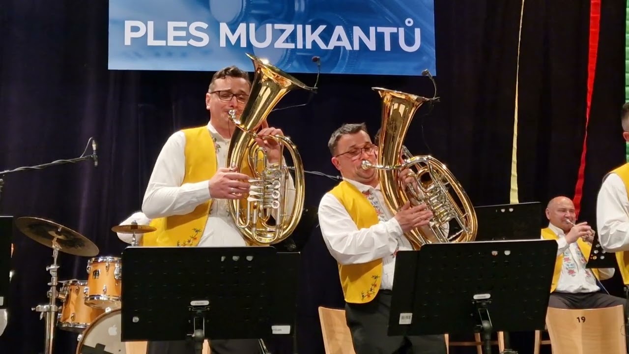 HODONÍN-AKTUÁLNĚ-MUZIKANTSKÝ PLES 2024 (Dechová hudba Kumpanovi muzikanti)