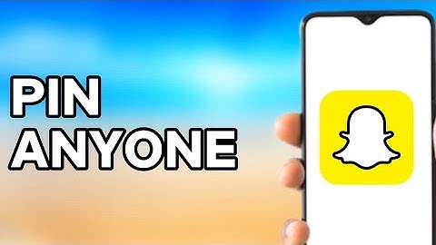 HOW TO PIN ANYONE ON SNAPCHAT! (SUPER EASY)