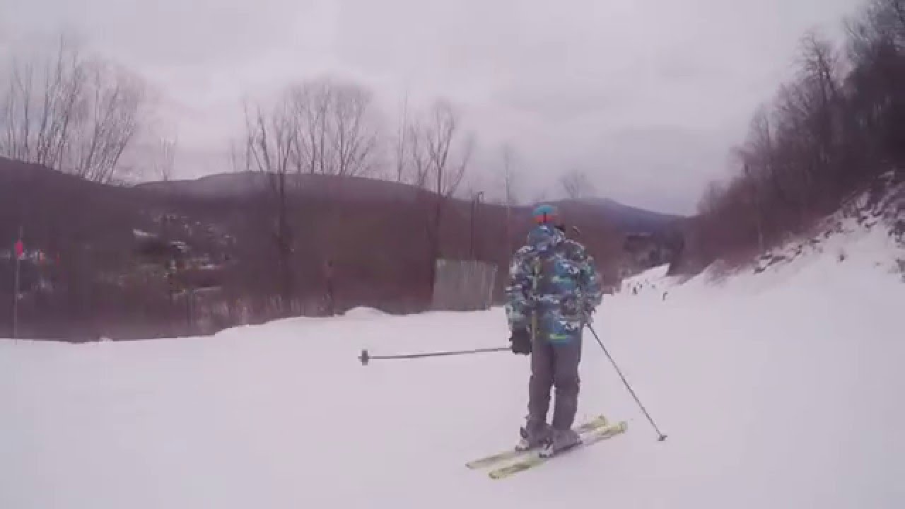 First ski at Hunter Mountain 2016 YouTube