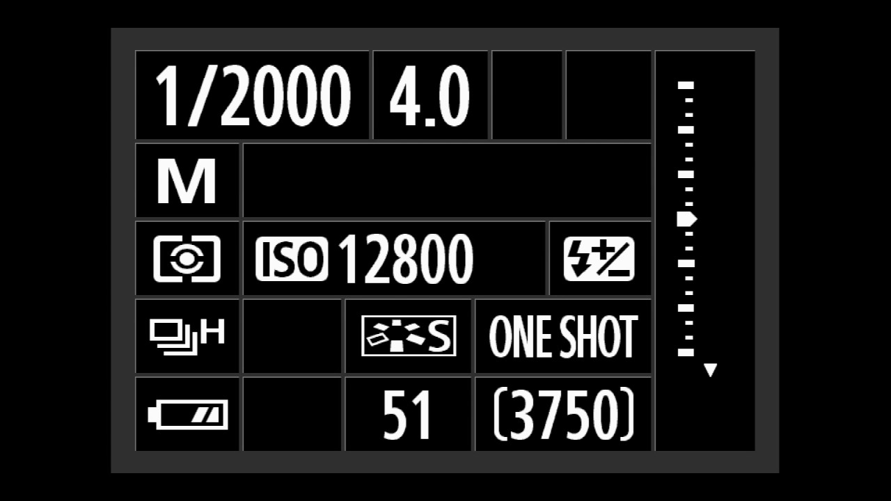 04 Canon EOS 1D Mark IV Memorizing Shooting Metering Modes 4 13 YouTube
