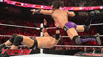 Neville vs. Curtis Axel: Raw, March 30, 2015