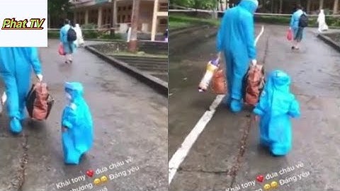 Bé 3 tuổi bị ung thư tung tăng rời bệnh viện K về nhà sau khi cách ly