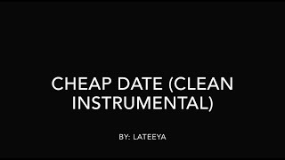 Cheap Date - Lateeya HD Karaoke with Lyrics