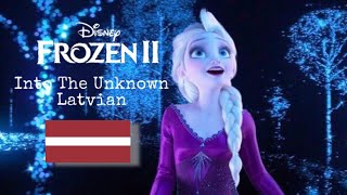 Into The Unknown Latvian Frozen 2 Nezināmajā Ledus Sirds 2