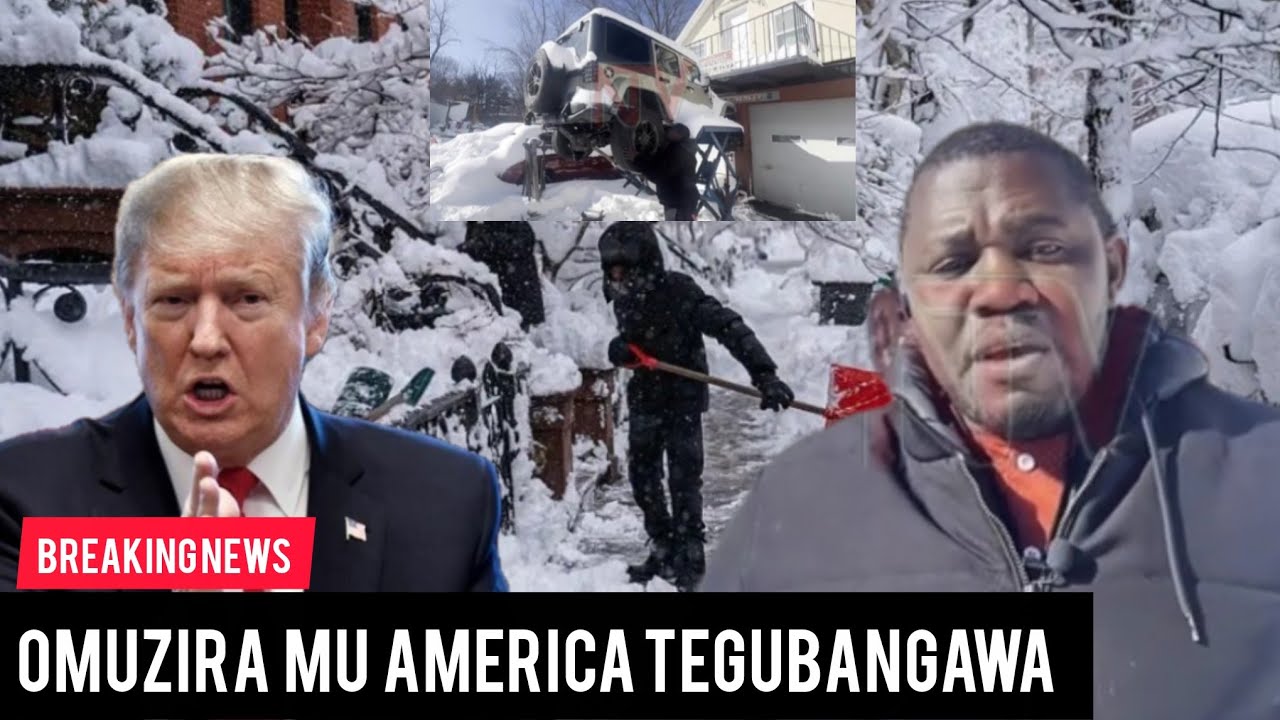Breaking News!! Abanna Uganda mu America bataawa lwa muzira _Tegubangawo Trump ayanukudde 
