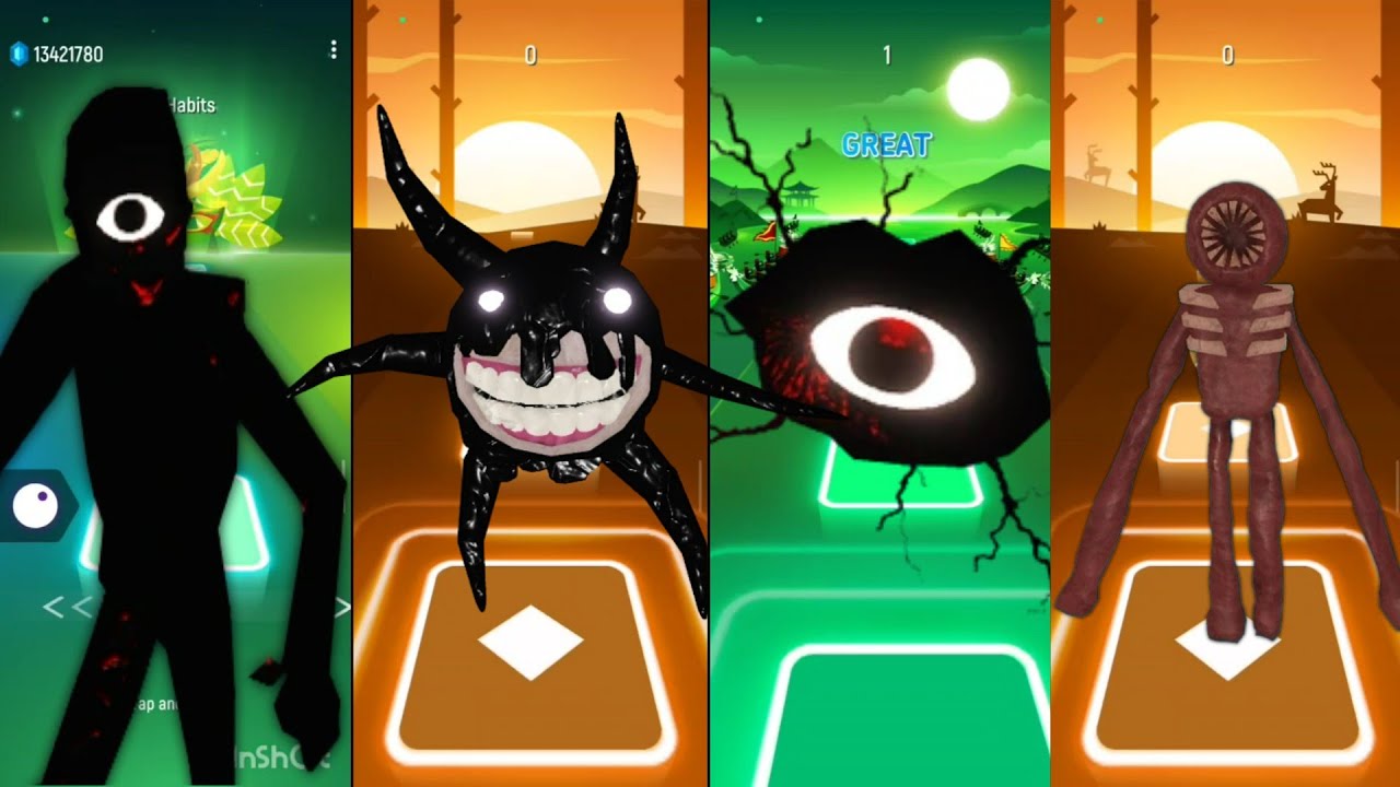 Doors Seek VS Screech VS Eyes VS Figure Tiles Hop YouTube