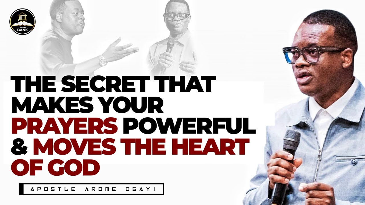 Секрет, делающий вашу молитву сильной и побуждающей Бога к действию || Апостол Ароме Осайи