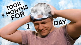 I Planned This Project For 9 Months, And Did It In 1 Day 13 Days Before Brain Surgery