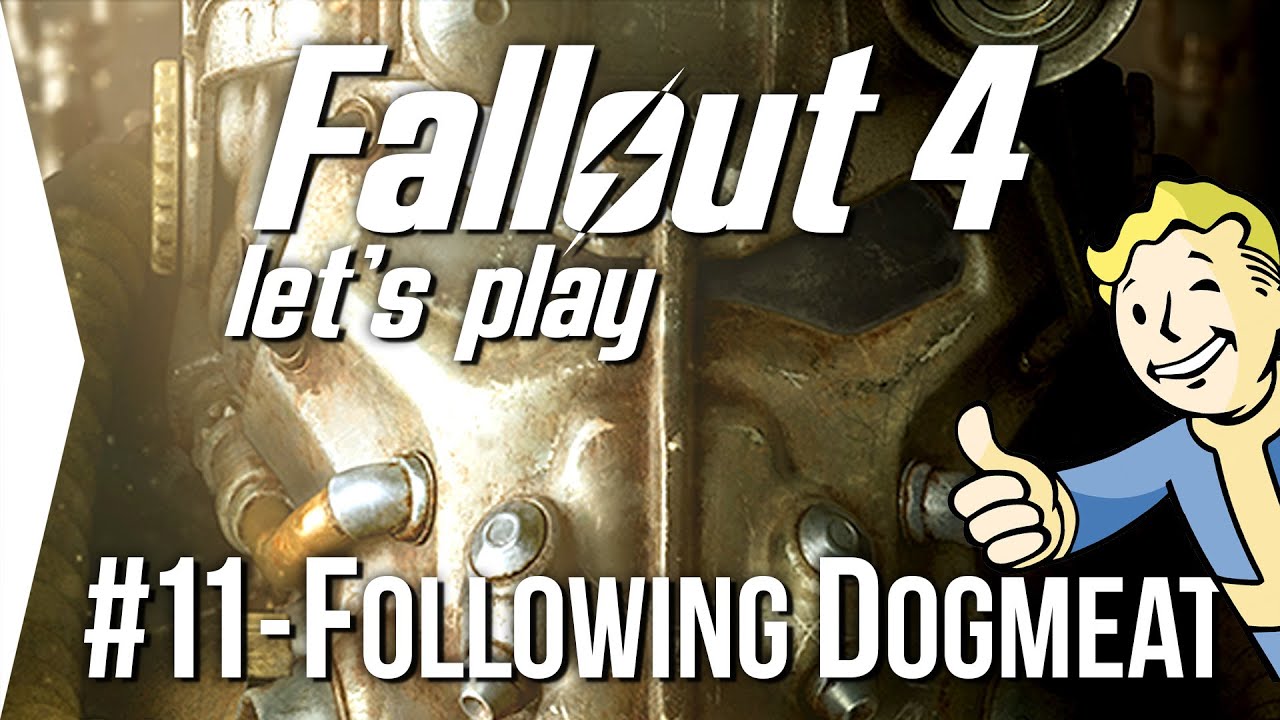 Let's Play Fallout 4 #11 Following Dogmeat - YouTube