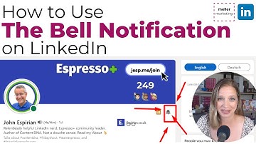 Why Should You Use the Bell Notification on LinkedIn? Brenda Meller #linkedintips