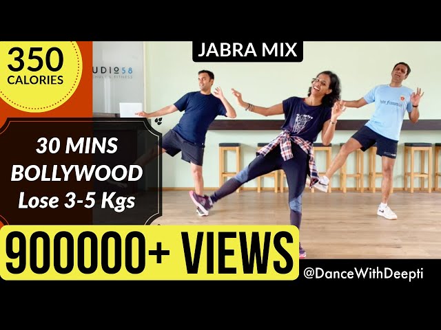 30mins Daily - Bollywood Dance Workout | Easy Exercise to Lose weight 3-5kgs class=