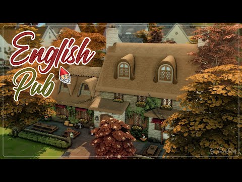 English Pub🍂│Building│English pub│SpeedBuild│NO CC [The Sims 4]