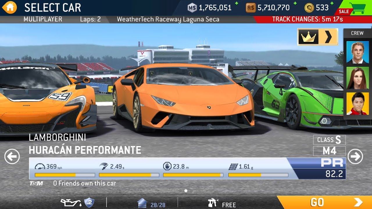 [2cars 8races]Real Racing 3 Weekly Multiplayer - YouTube