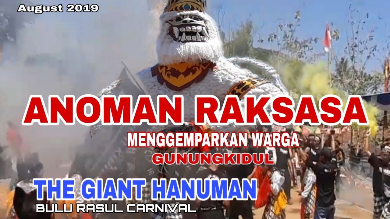 ANOMAN RAKSASA MENGGEMPARKAN WARGA GUNUNGKIDUL