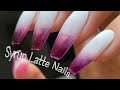 ENG) 무광유광 그라데이션이 가능하다고?! | matte nails, syrup gradation nails, latte nails, clear nails