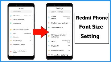 Redmi Font Size Change | How To Change Font Size In Redmi | How To Change Font Size In Redmi Note 10