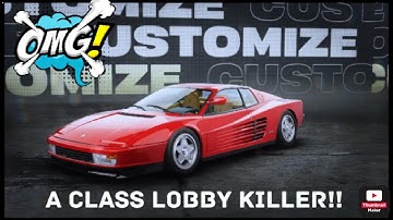 #nfsunboundbuilds Get this build for NFS Unbound [HINDI] - A class Testarossa