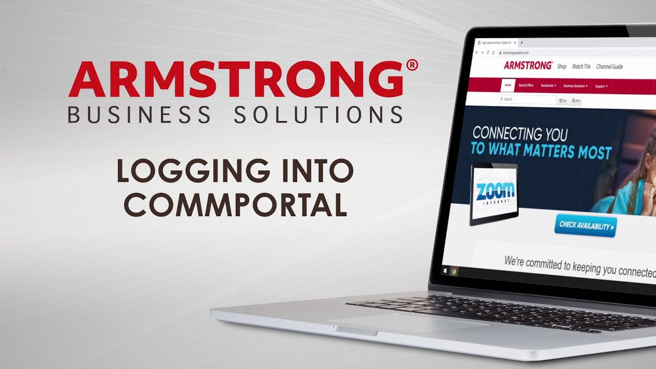 Armstrong Business Solutions: Logging Into CommPortal - YouTube