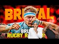 OMG HE ALMOST KILL HIM...BANNED From Playing Rugby | The Most Brutal Rugby RED CARDS (REACTON)