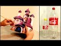 Diy whimsy fairy house lamp using coke plastic bottles