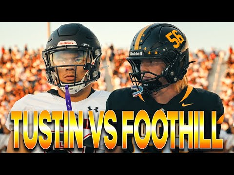Tustin vs Foothill‼️😈-Bitter Rivalry Gets Ugly 🫨 - Battle For The Gaun