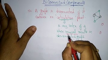 Graph | Biconnected Components  | DAA | Design & Analysis of Algorithms  | Lec-35 | Bhanu Priya