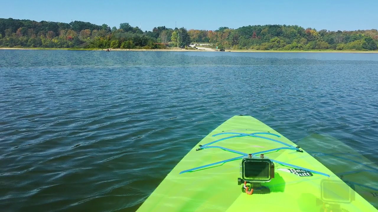 Kayaking LaDue Reservoir Chagrin Falls Ohio YouTube